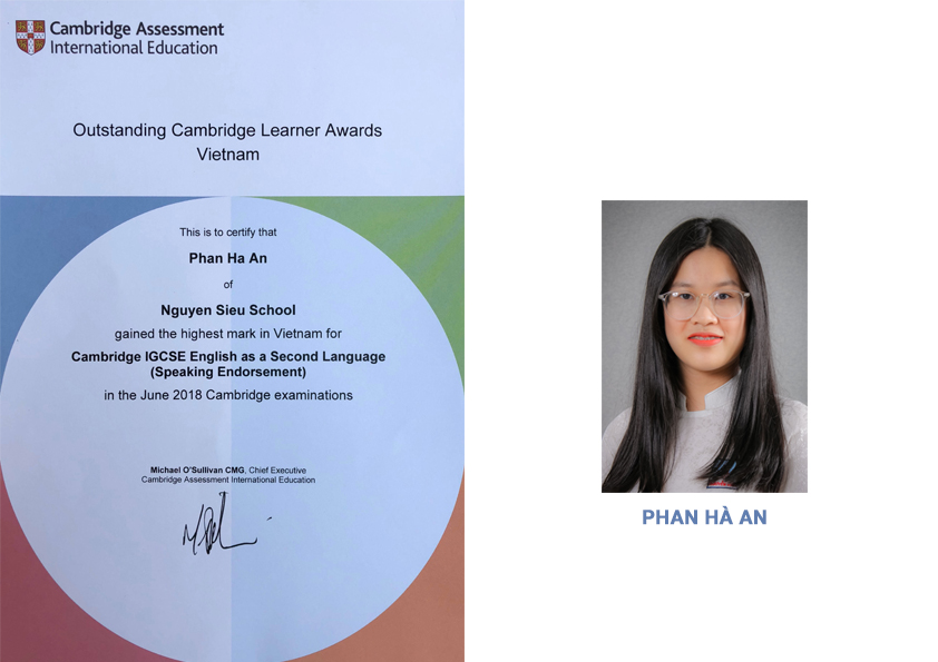 Nguyen Sieu Produces Vietnam's IGCSE Top Students - Three Years in a Row!