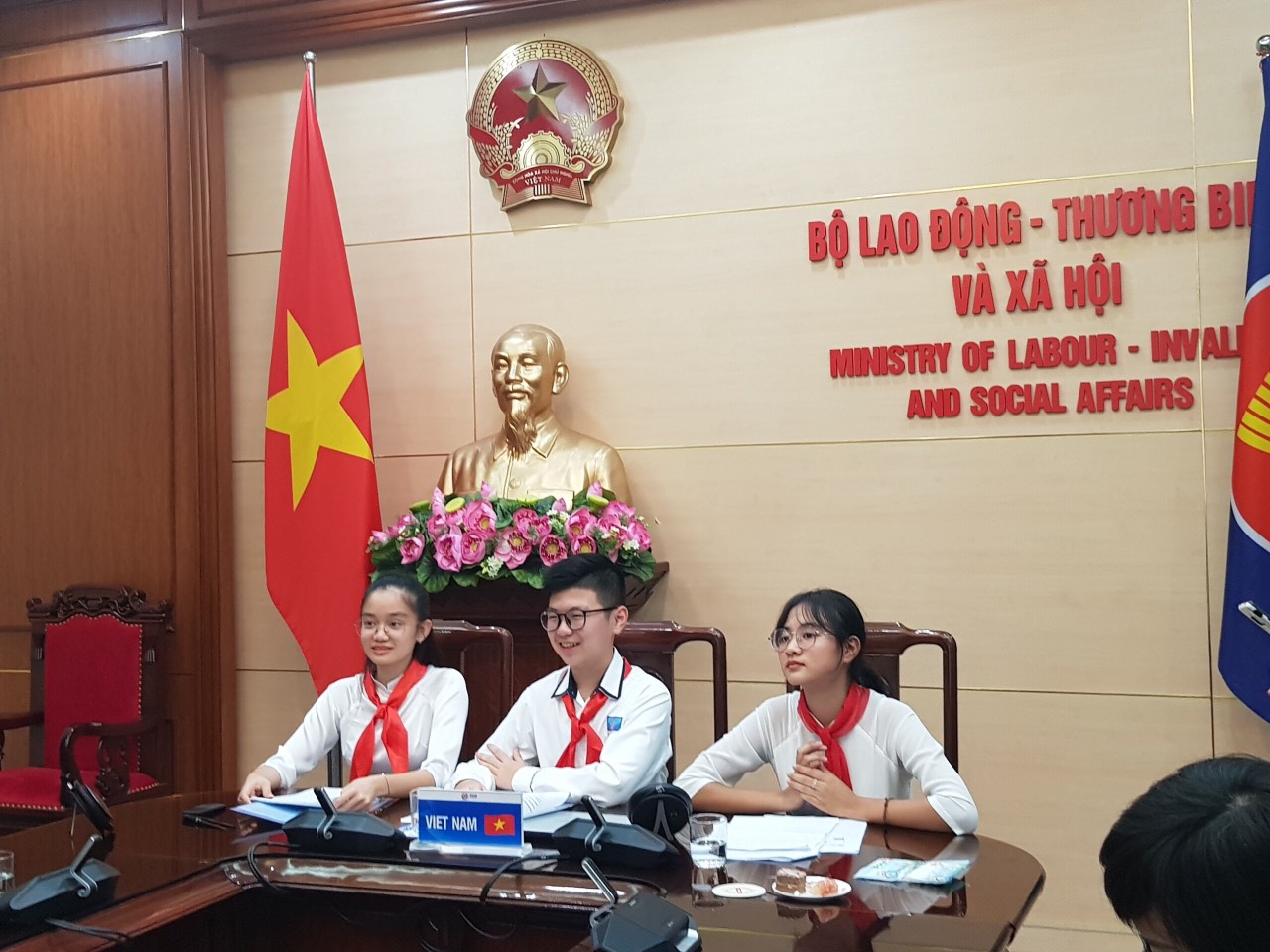 Tô Anh Minh participates in ASEAN Children's Forum 2020
